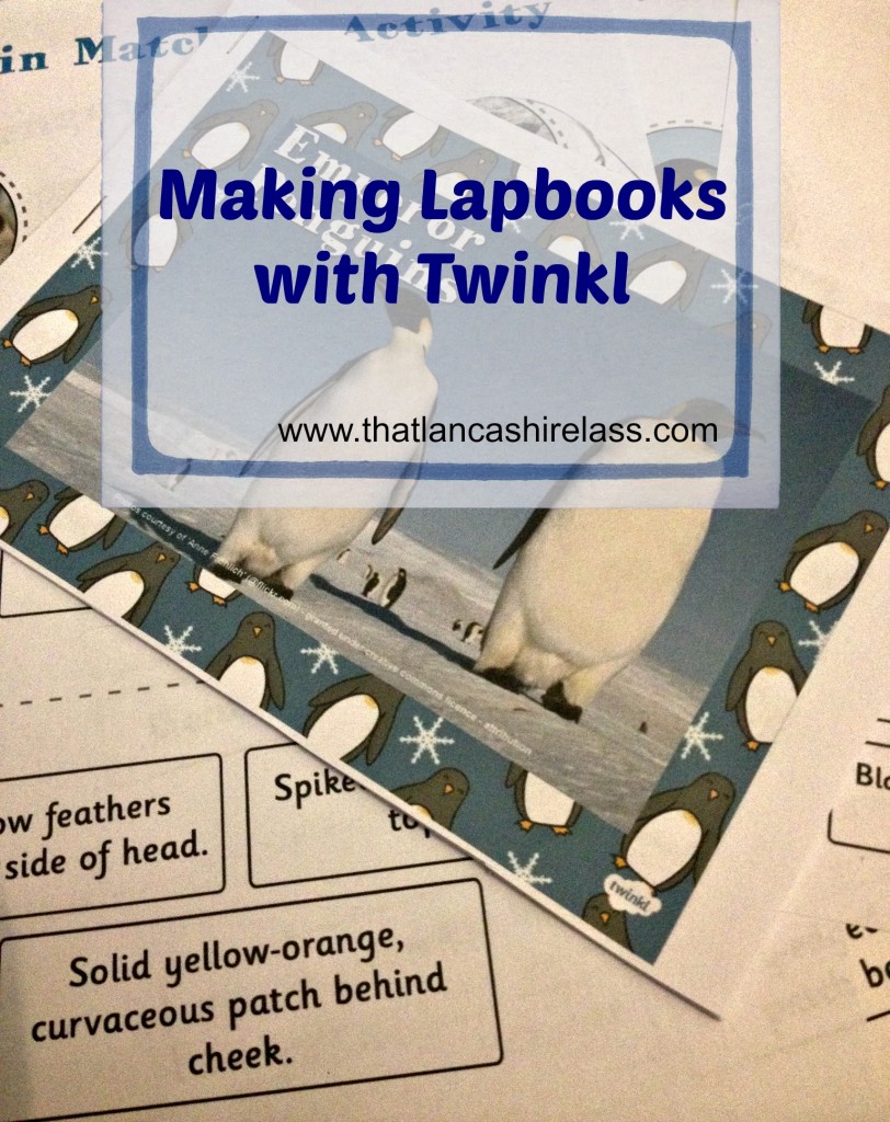 making lapbooks with twinkl